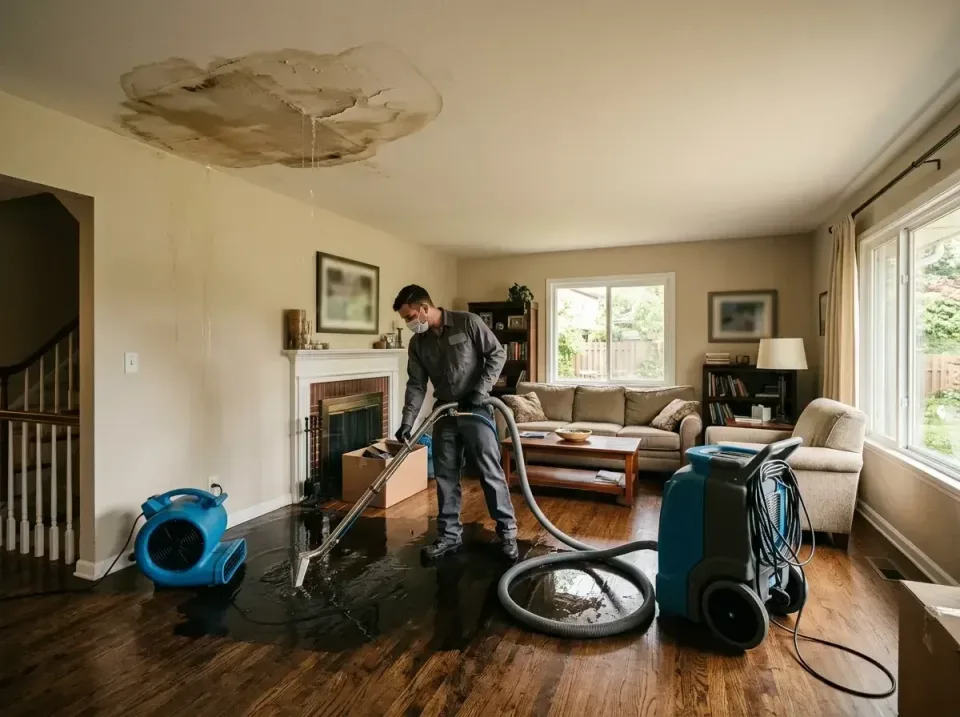 attic-pipe-burst-ceiling-drip-008 — frequently asked questions, Water Damage Restoration & Carpet Care in Galena Park, TX